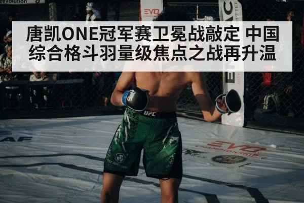 唐凯ONE冠军赛卫冕战敲定 中国综合格斗羽量级焦点之战再升温